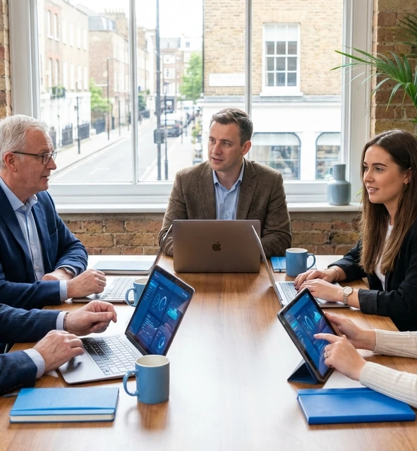 Ostina human and AI staff collaboration