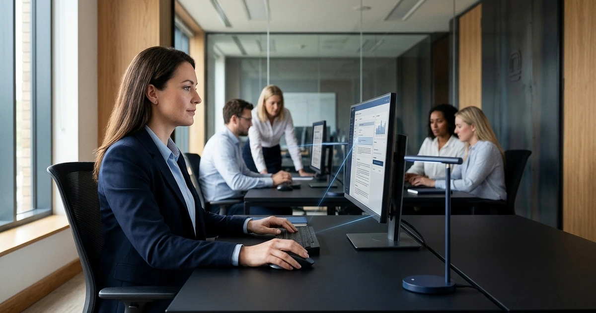 UK SME team managing a shared business inbox with AI-assisted triage and human approval