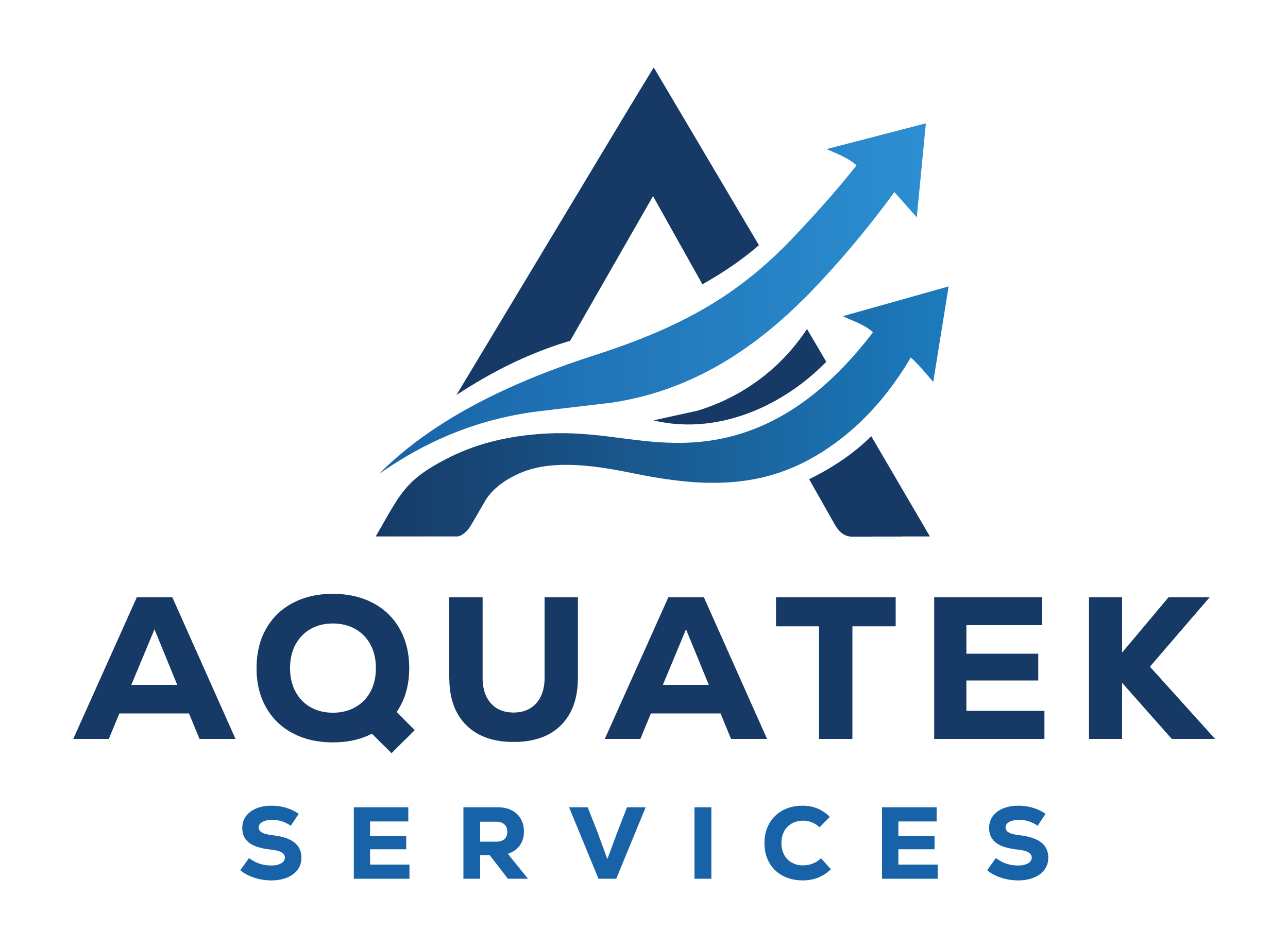Aquatek Services logo design
