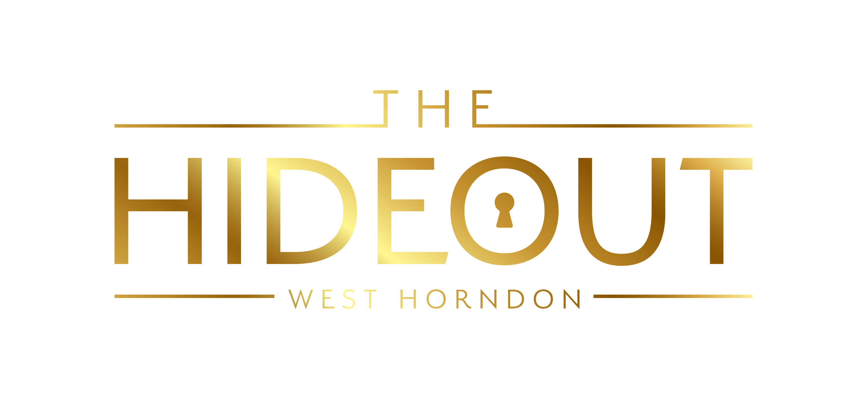 The Hideout logo design