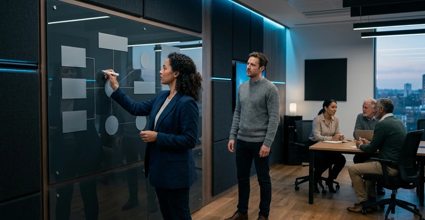 Role-based AI Staff supporting a business team