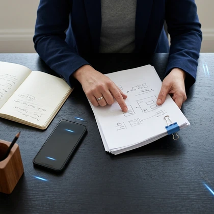 Personal AI assistant preparing approved work for an existing team member