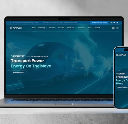 Laptop and smartphone mockup for a high conversion website project