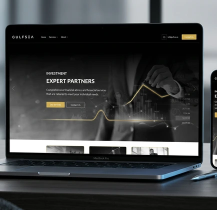 Ecommerce upgrade design presented on laptop and smartphone