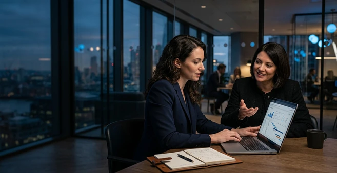 Consultancy planning conversation visual