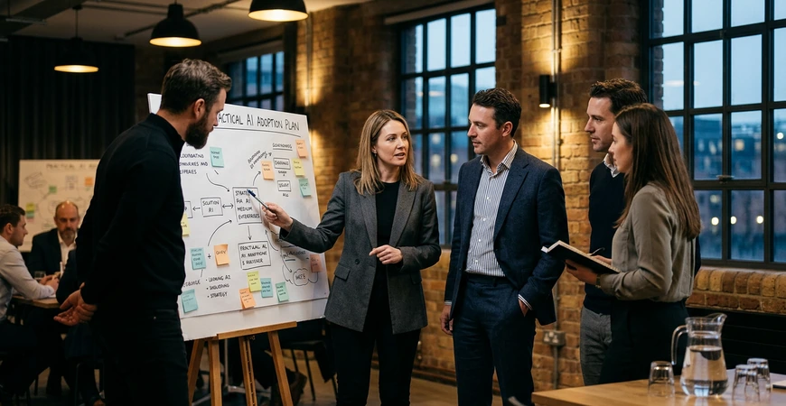 How practical teams adopt AI without disruption.