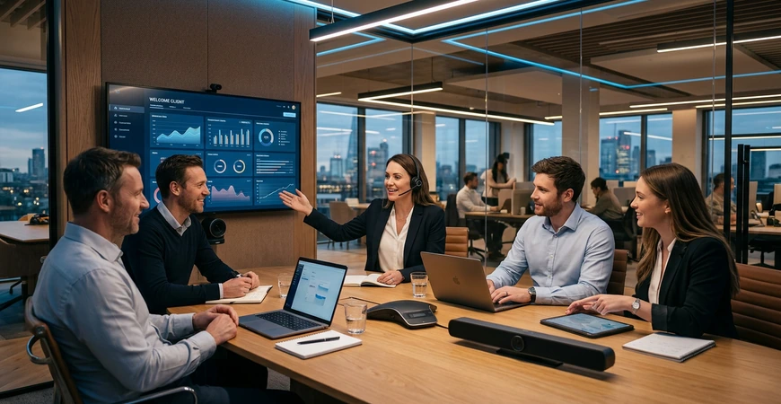 Delivery and onboarding visual