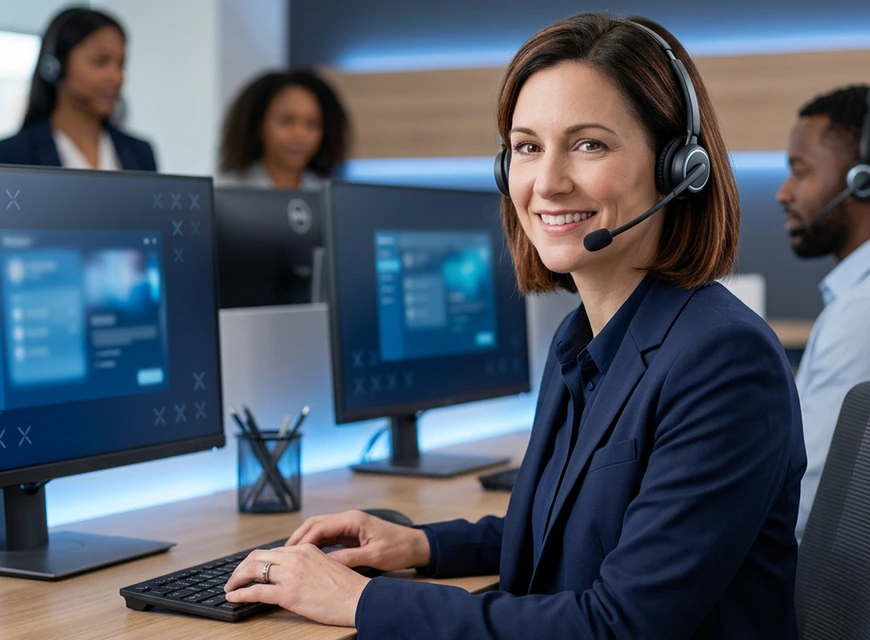 Ostina support call in progress