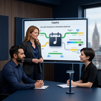Tempo team workflow visual